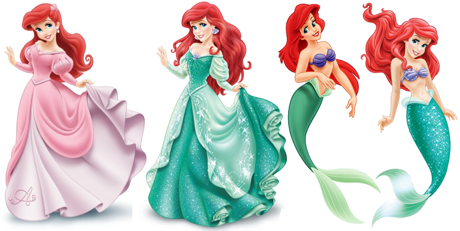 Ariel is one of the characters to get quite a large overhaul on her design ...